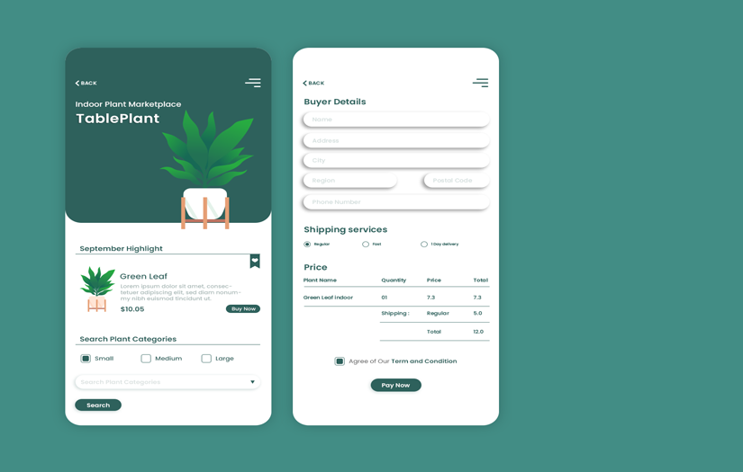 Garden Plant Store App screenshot 1